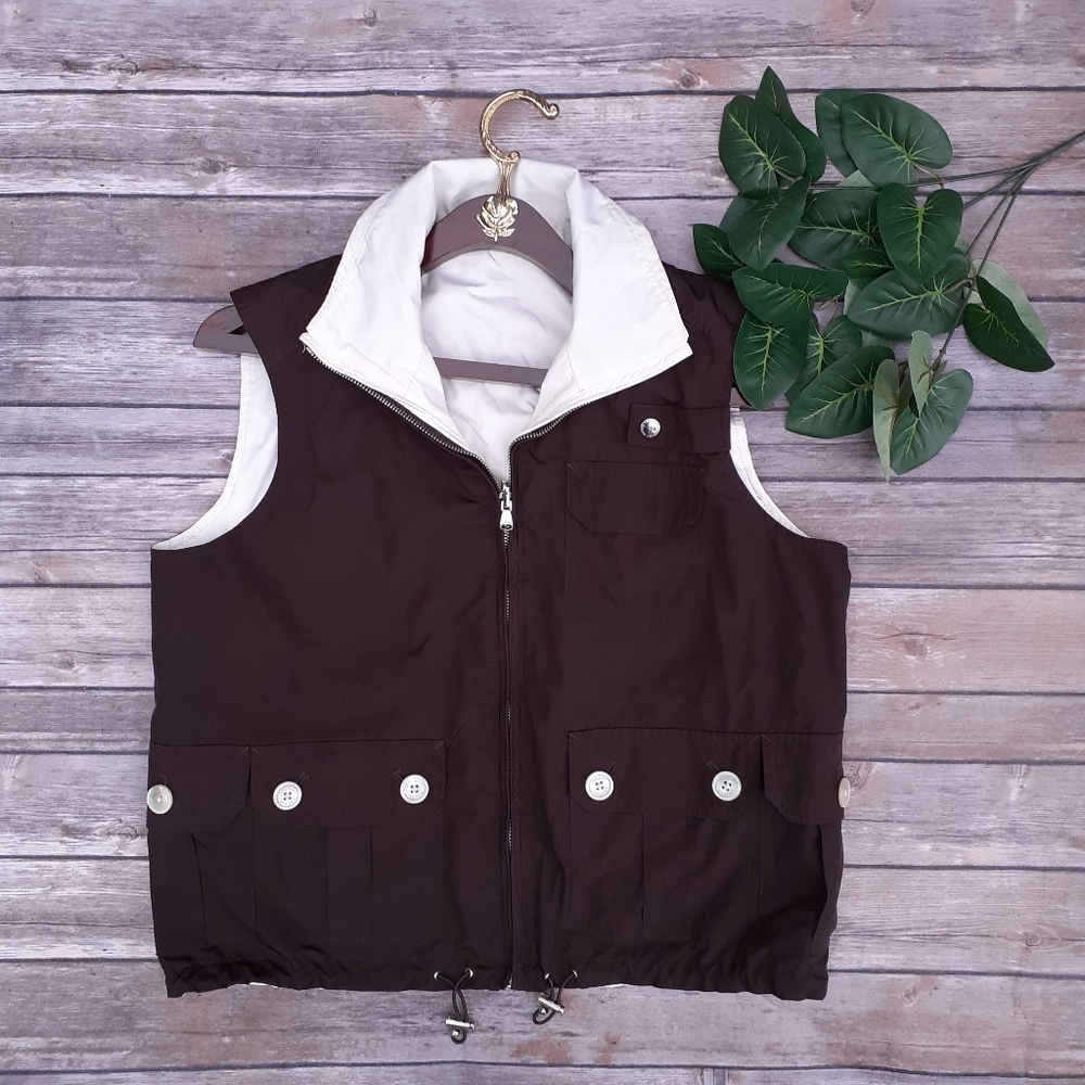 Ralph Lauren reversible & adjustable cargo vest